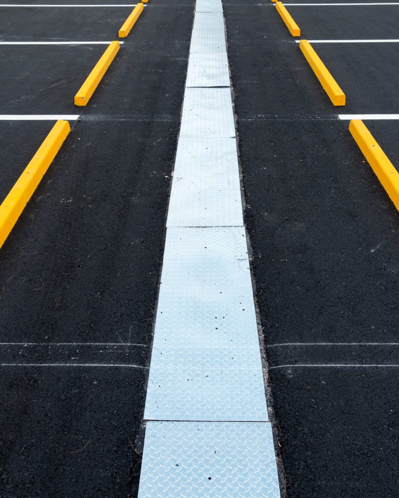 Empty car parking lots, Outdoor public parking.